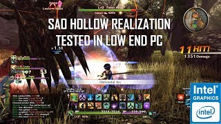 Sword Art Online Hollow Realization Tested on Intel HD PC or Laptop [upl. by Ahouh]