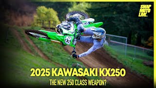 First Ride on the NEW 2025 Kawasaki KX250 [upl. by Wakefield]