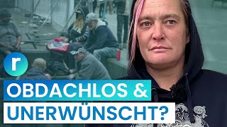 Feindliche Architektur Obdachlose fühlen sich unerwünscht  reporter [upl. by Nyllij]