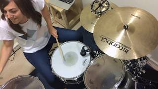 The Strokes  You only live once  drums cover Leire Colomo [upl. by Cassandry]