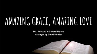 Amazing Grace Amazing Love  Accompaniment w Lyrics [upl. by Metabel]