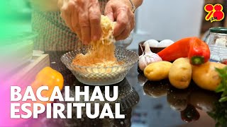 Receita bacalhau espiritual  SEGREDOS DE UMA BUFFETEIRA  por Bernadete Dupin [upl. by Noram139]