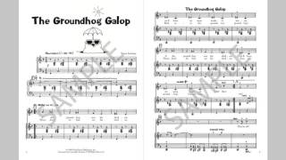 The Groundhog Galop  MusicK8com Singles Reproducible Kit [upl. by Nannette883]