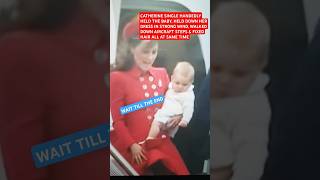 BEAUTIFUL MOMENT PRINCE WILLIAM amp PREGNANT KATE CHECKED ON PRINCE HARRY amp MEGHAN catherineshorts [upl. by Eenaj]