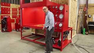 Test Bench for High Pressure Hose [upl. by Amy758]