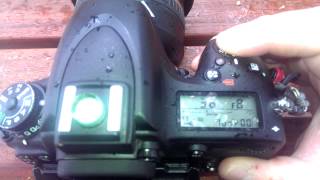 Nikon D750 buffer and burst demo 100 frames continuous [upl. by Suidualc33]