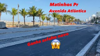 INACREDITÁVEL SERÁ QUE MATINHOS NÃO TERÁ MAIS ENCHENTES  Alargamento da praia de Matinhos [upl. by Preiser]