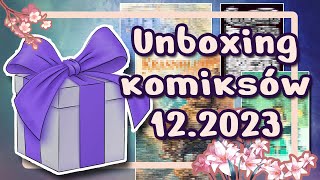 🎅 Mikołajkowy unboxing komiksów  grudzień 2023 [upl. by Niles]