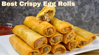 EGG ROLLS RECIPE  Egg Roll Wrappers [upl. by Richie]