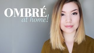 DIY OMBRE  BALAYAGE AT HOME  howto amp demo [upl. by Arbrab]