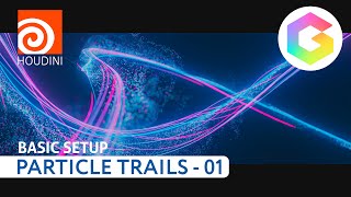 From Basics to Brilliance Particle Trails Motion Graphics in Houdini  01 Basic Setup [upl. by Eico]