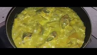 কলা ও আলু দিয়ে মজাদার ইলিশের রেসিপি।। vegetable hilsa recipe [upl. by Madison]