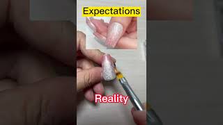 classy short nail designs nail designs with diamonds nail nailart naildesign nailpolish nails [upl. by Nivlac]