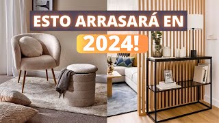 TENDENCIAS QUE ARRASARÁN EN 2024 TIPS DE DECORACIÓN [upl. by Oirretno]