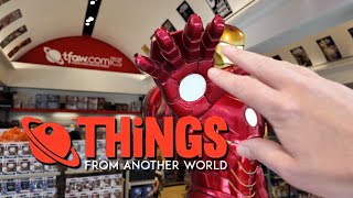 Lets Visit THINGS FROM ANOTHER WORLD Comics at Universal Studios Hollywood [upl. by Aivyls]