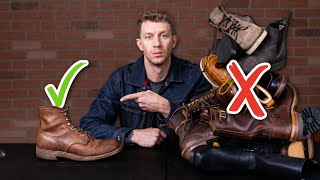 5 Types of Boots Every MAN Must Own [upl. by Talmud]