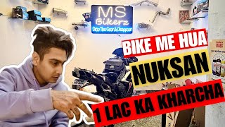 Bike me hua Nuksan 😢Bangali [upl. by Ycat]