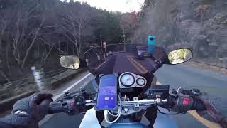 Kawasaki ZR7S 2020年12月4日 「 冬の奥多摩 〜 走行動画 」の巻 [upl. by Pauly]