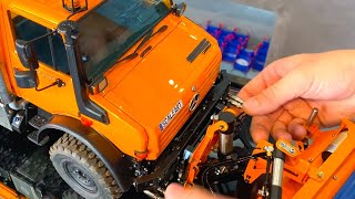 FACTORY VISIT ScaleART  PART 1 BRAND NEW RC TRUCK UNIMOG [upl. by Eniamrej579]