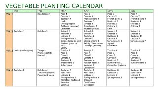 Maximize Crop Productivity with the Perfect Planting Calendar [upl. by Otsenre]