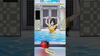 Help the young lady escape from the swimming pool games gameplay trending shorts [upl. by Aiclid]