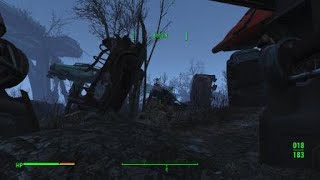 Wounding Combat Shotgun vs Behemoth  Fallout 4 [upl. by Valley]