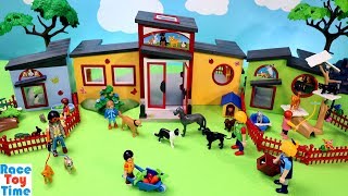 Playmobil Small Animals Pets Boarding Build and Play Fun Toys For Kids [upl. by Roswald451]