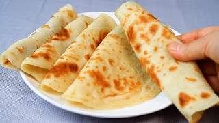 Ready In Only 5 Minutes No Rolling No Kneading💯 Soft Chapati Make With Liquid Dough [upl. by Ellerd]