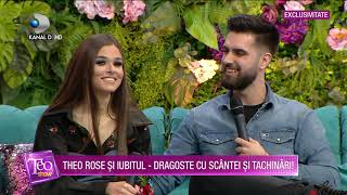 Teo Show13012021  EXCLUSIV  Theo Rose si iubitul dragoste cu scantei si tachinari [upl. by Gautious]