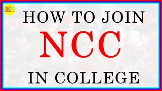 How to join NCC in College [upl. by Aruat]