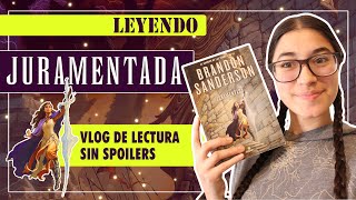 Leyendo JURAMENTADA Reading Vlog  lamaleluna Booktube Argentina [upl. by Spencer251]