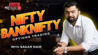 Live trading Banknifty nifty Options   Nifty Prediction live  Wealth Secret [upl. by Sheya]