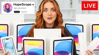 Customizing Apple Products and Giving them Away 🔴 LIVE EXPERIENCE 🔴 [upl. by Carlie]