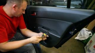 Astra Vauxhall Opel Astra H Disassembly door [upl. by Popelka]