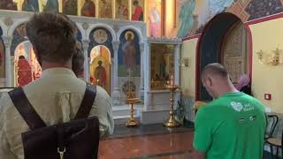 Santa Catarina Russia Orthodox Church  INSIDE THE CHURCH  Rome Italy  ECTV [upl. by Esilehc]