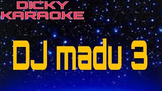 MADU 3 DJ HAOUS MUSIK  KARAOKE [upl. by Pacificia]