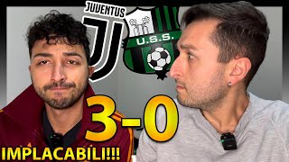 JUVENTUSSASSUOLO 30 VLAHOVIC CHIESA [upl. by Narol]