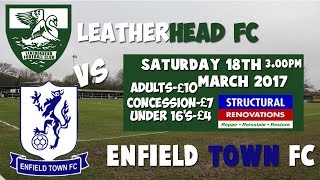 Leatherhead FC vs Hendon FC Match Highlights [upl. by Wenoa]