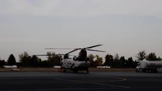 CH 47 Chinook fighting fires near Boulder [upl. by Elak]