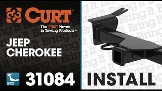 Trailer Hitch Install 31084 for 19842001 Jeep Cherokee [upl. by Aneladgam]