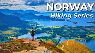 Hiking in Norway Series Ep6 Rørsethornet Midsund More than 3000 steps built by Sherpas [upl. by Suoilenroc798]