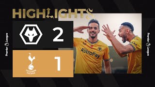 Sarabia and Lemina leave it LATE  Wolves 21 Tottenham Hotspur  Highlights [upl. by Ligetti374]