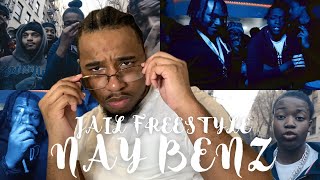 NAY BENZ  Nay Benz  Jail Freestyle Official Video Crooklyn Reaction [upl. by Nediarb]