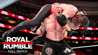 FULL MATCH  Lesnar vs Strowman vs Kane – Universal Title Triple Threat Match Royal Rumble 2018 [upl. by Nowed]