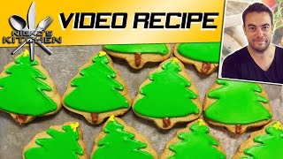 How to make Christmas Tree Cookies [upl. by Notnel]