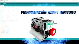 CÓMO PROGRAMAR UN ROBOT MINISUMO [upl. by Ennaeel]