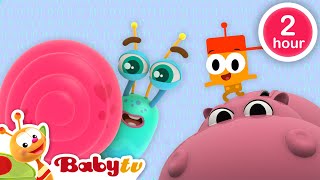 Best of BabyTV 8 🦄😍 Snail Trail  More Kids Songs amp Cartoons for Toddlers Full Episodes BabyTV [upl. by Herbie196]