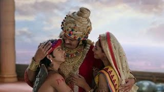 Chakravartin Ashoka Samrat  31st March 2016 Bindu Permits Nicator To Come Inside The Palace [upl. by Enyal911]