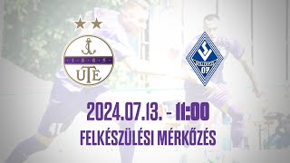 Újpest FC  SV Waldhof Mannheim Felkészülési mérkőzés [upl. by Onitsuaf]