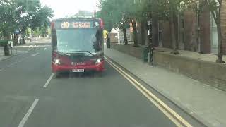 Route C1 Broomfield Hospital to Galleywood Via Chelmsford City [upl. by Napier517]